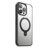  Maciņš Joyroom JR-BP004 Magnetic Protective Phone Maciņš With Holder Apple iPhone 15 Pro Max black 